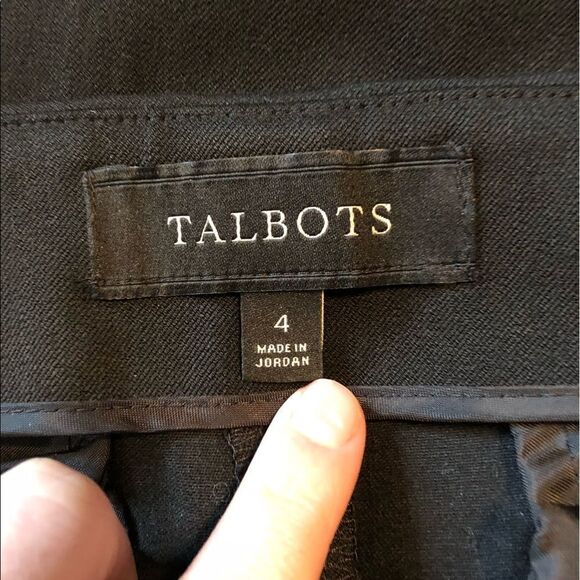 Talbots black dress pants. Size 4 - Picture 5 of 11
